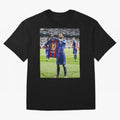 Lional Messi Poster Design Oversized T-Shirt Bring a Champion Mindset to Global Football Passion for FIFA World Cup 2026, with Messi, CR7 and Mbappe, Spain and Netherlands, Tournament Hype, Historic Matchups, Family Viewing Parties and Global