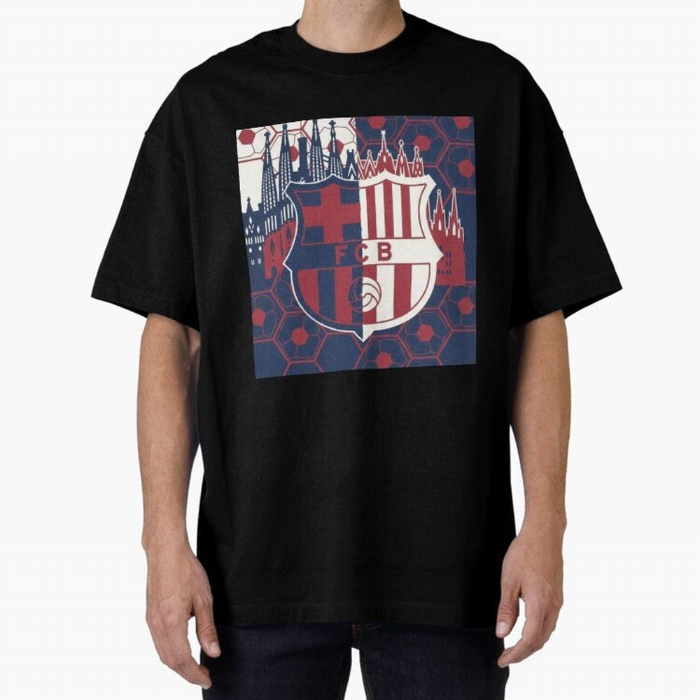 Barcelona - Football Fan Design Classic T-Shirt Share FIFA World Cup 2026 USA Canada Mexico Filled with Haaland and Mbappe, Argentina and Brazil Energy, Football Festival Excitement, Trophy Ambitions, Country Rivalries and Star Player Buzz; Great