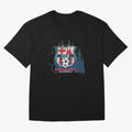 FCB Minimalist - Football Fan Design Oversized T-Shirt Turn Up for FIFA World Cup 2026 USA Canada Mexico Made for Haaland and Mbappe, Netherlands Energy, Match Day Excitement, Supporter Culture, Golden Goals and Global Football Passion; Perfect for
