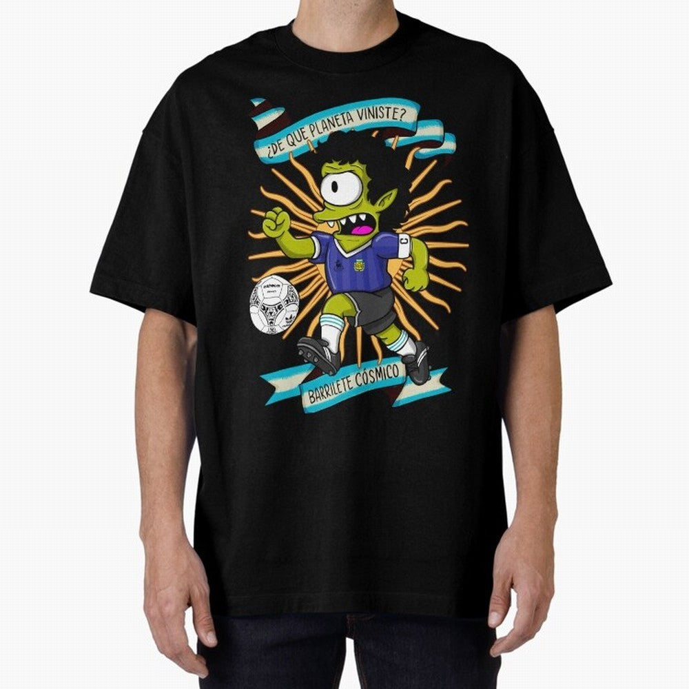 WHAT PLANET DID YOU COME FROM? Oversized T-Shirt Make Game Day About the FIFA World Cup 2026 USA Canada Mexico Journey through Haaland and Mbappe Highlights, Argentina Pride, Vintage Soccer Flavor, Modern Football Stars, National Flags and Final