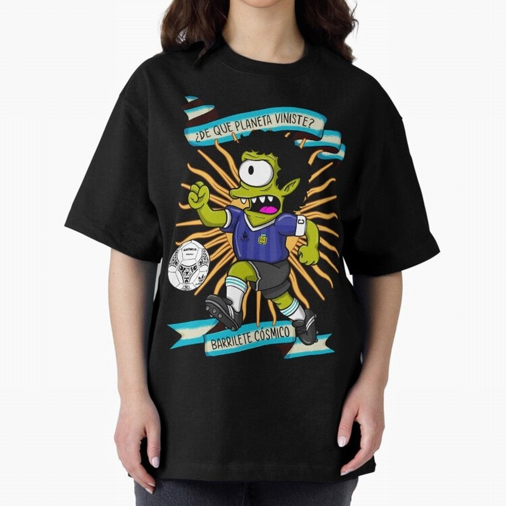 WHAT PLANET DID YOU COME FROM? Oversized T-Shirt Make Game Day About the FIFA World Cup 2026 USA Canada Mexico Journey through Haaland and Mbappe Highlights, Argentina Pride, Vintage Soccer Flavor, Modern Football Stars, National Flags and Final