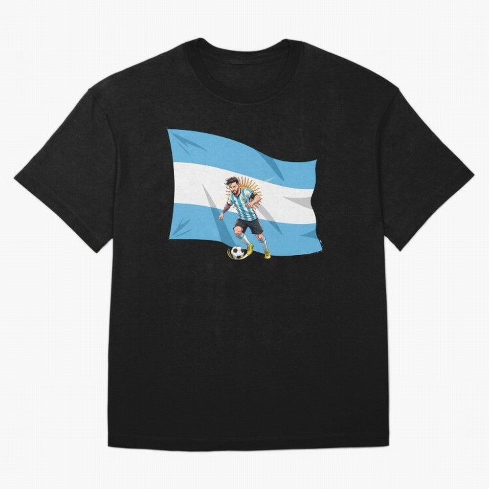 ARGENTINA-MESSI Classic T-Shirt Feel the Heartbeat of FIFA World Cup 2026 USA Canada Mexico Spirit, with Brazil, Mbappe, Match Day Excitement, Supporter Culture, Golden Goals and Global Football Passion; Perfect for Fans, Collectors, Family