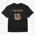 Funny Soccer Shirt & Mug ¨C I Play Like Messi When No One¡¯s Watching Oversized T-Shirt Show Support during FIFA World Cup 2026 Centered on Cristiano Ronaldo, France Energy, Championship Spirit, Famous Goals, Roaring Crowds and International