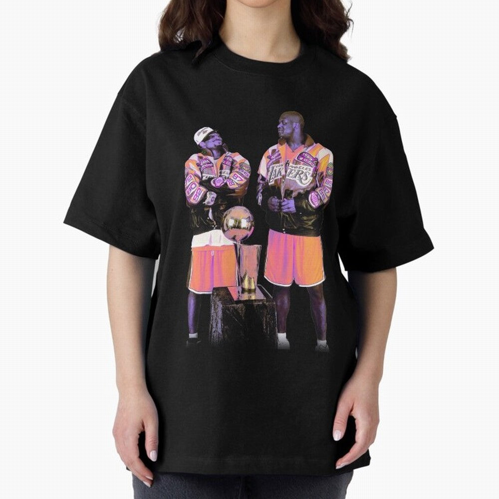 kobe Shaq Oversized T-Shirt Oversized T-Shirt Enjoy the Biggest Football Party of FIFA World Cup 2026 for Fans of Mbappe and Argentina, France and Brazil, Bringing Soccer Culture, Superstar Moments, National Team Dreams and Competitive Fire;
