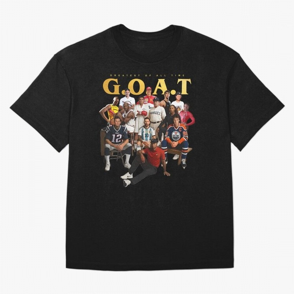 GOAT of all Sports Essential T-Shirt Follow the Road to FIFA World Cup 2026 USA Canada Mexico Highlighting Cristiano Ronaldo, Spain Energy, Match Day Excitement, Supporter Culture, Golden Goals and Global Football Passion; Perfect for Fans,