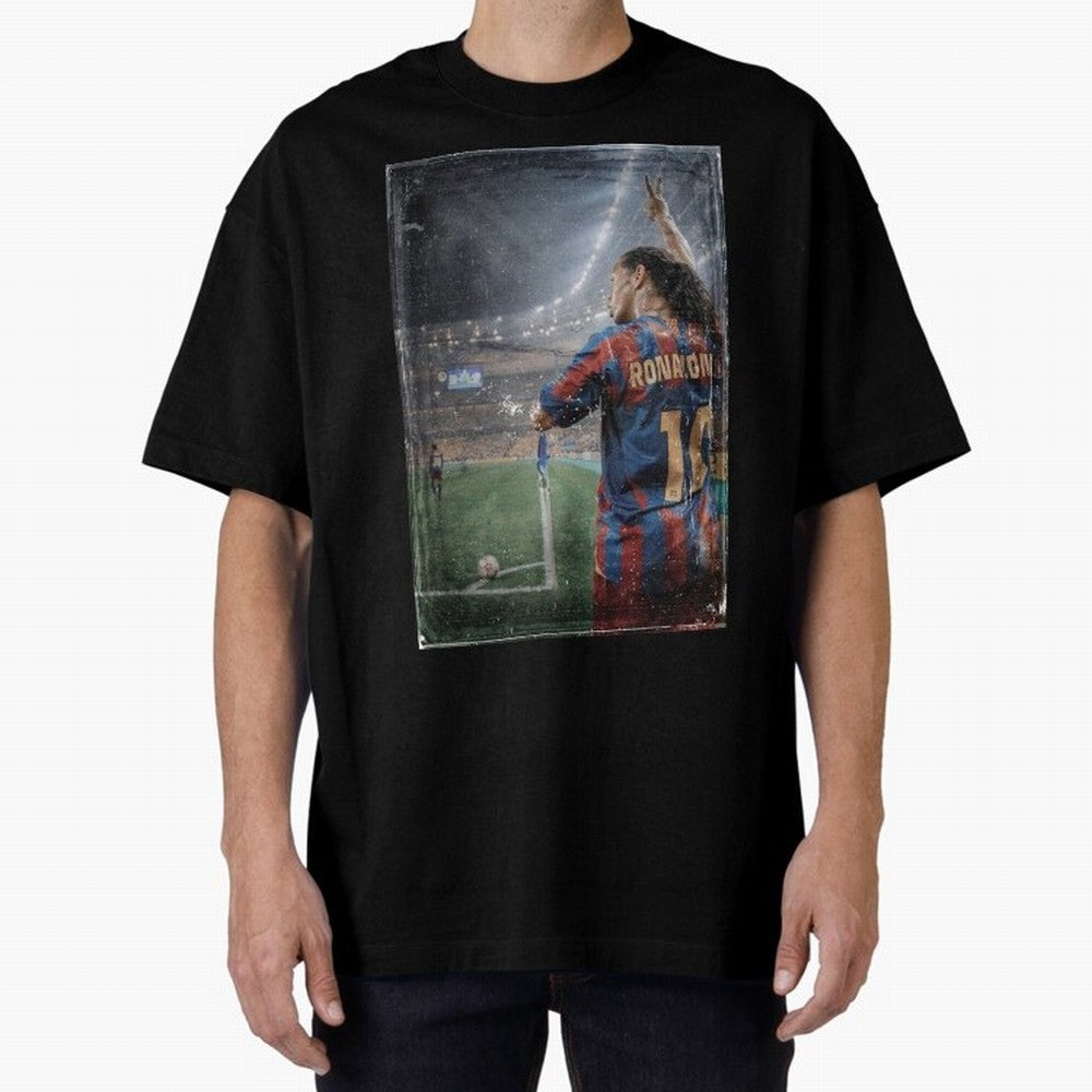 Ronaldinho Vintage Classic T-Shirt Bring Bold Fan Energy to FIFA World Cup 2026 Spirit, Featuring Argentina and Brazil, Cristiano Ronaldo, Game Day Rituals, Football Legends, Country Pride and the Road to the Final; Ideal for Passionate Fans Who