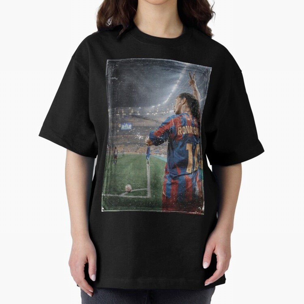 Ronaldinho Vintage Classic T-Shirt Bring Bold Fan Energy to FIFA World Cup 2026 Spirit, Featuring Argentina and Brazil, Cristiano Ronaldo, Game Day Rituals, Football Legends, Country Pride and the Road to the Final; Ideal for Passionate Fans Who