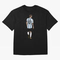 Leo Messi Back Essential T-Shirt Celebrate Golden Goal Energy in FIFA World Cup 2026 USA Canada Mexico for Fans of Haaland and Mbappe and France and Portugal, Bringing Stadium Chants, National Pride, Trophy Dreams and Unforgettable Football