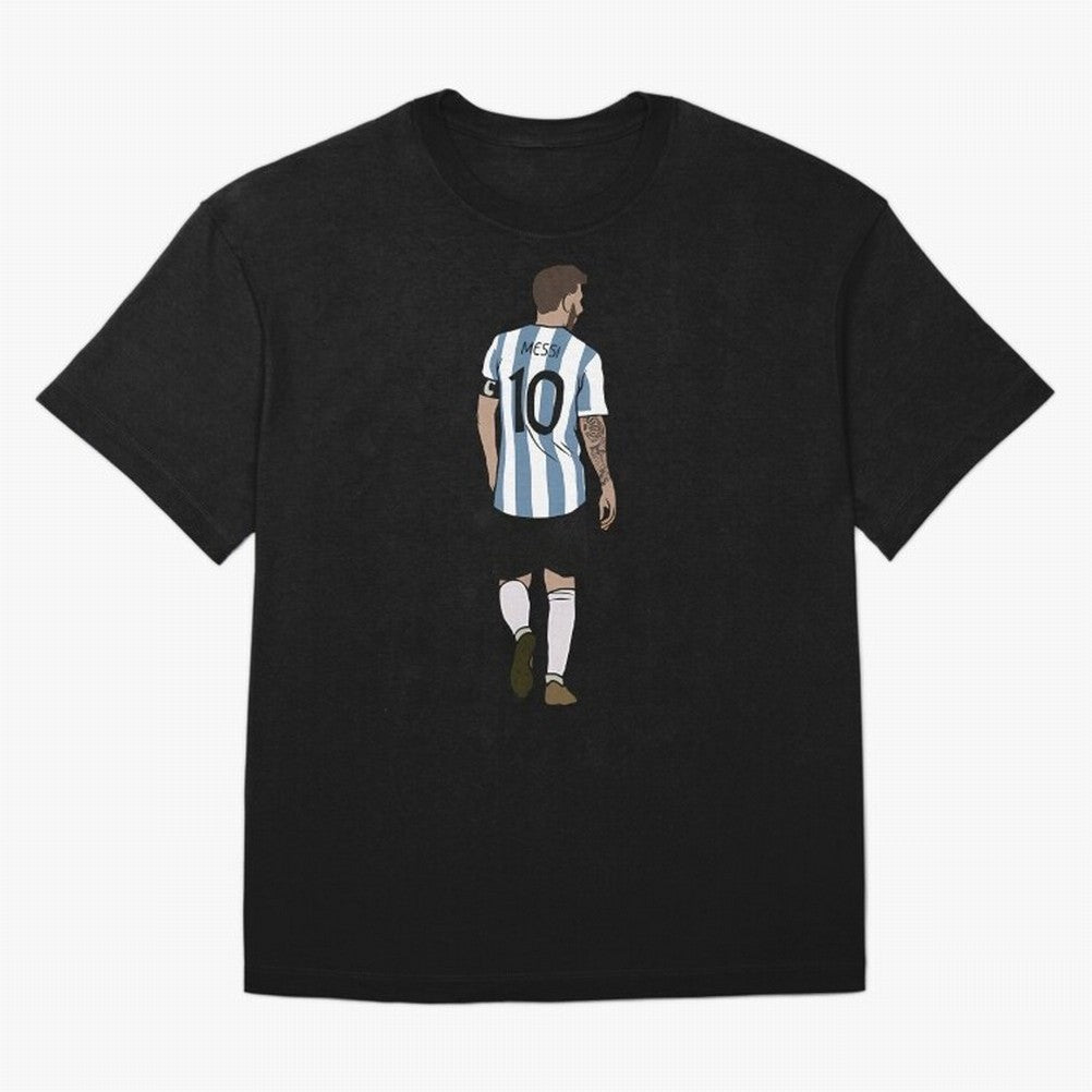 Leo Messi Back Essential T-Shirt Celebrate Golden Goal Energy in FIFA World Cup 2026 USA Canada Mexico for Fans of Haaland and Mbappe and France and Portugal, Bringing Stadium Chants, National Pride, Trophy Dreams and Unforgettable Football