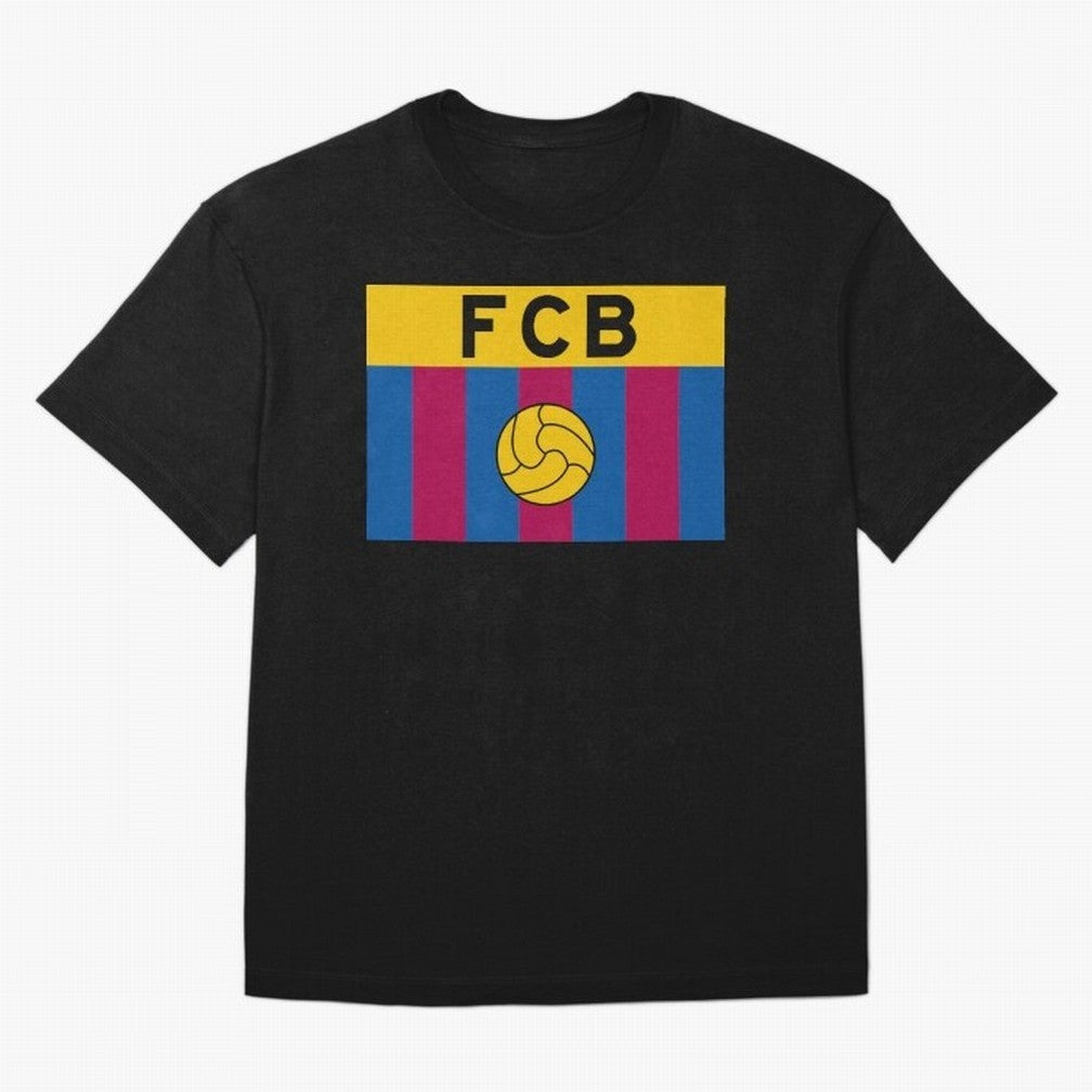 FCB FLAG Classic T-Shirt Bring Bold Fan Energy to FIFA World Cup 2026 Celebrating Cristiano Ronaldo, Haaland and CR7, England Energy, Sports Nostalgia, International Competition, Famous Players and Unforgettable Victories; Ideal for Fans Who Follow