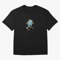 Dynamic Soccer Player Illustration ¨C High-Energy Football Art Classic T-Shirt Bring World Football Passion into Global Football Passion for FIFA World Cup 2026 USA Canada Mexico, with Haaland and Mbappe, Portugal, Football Festival Excitement,