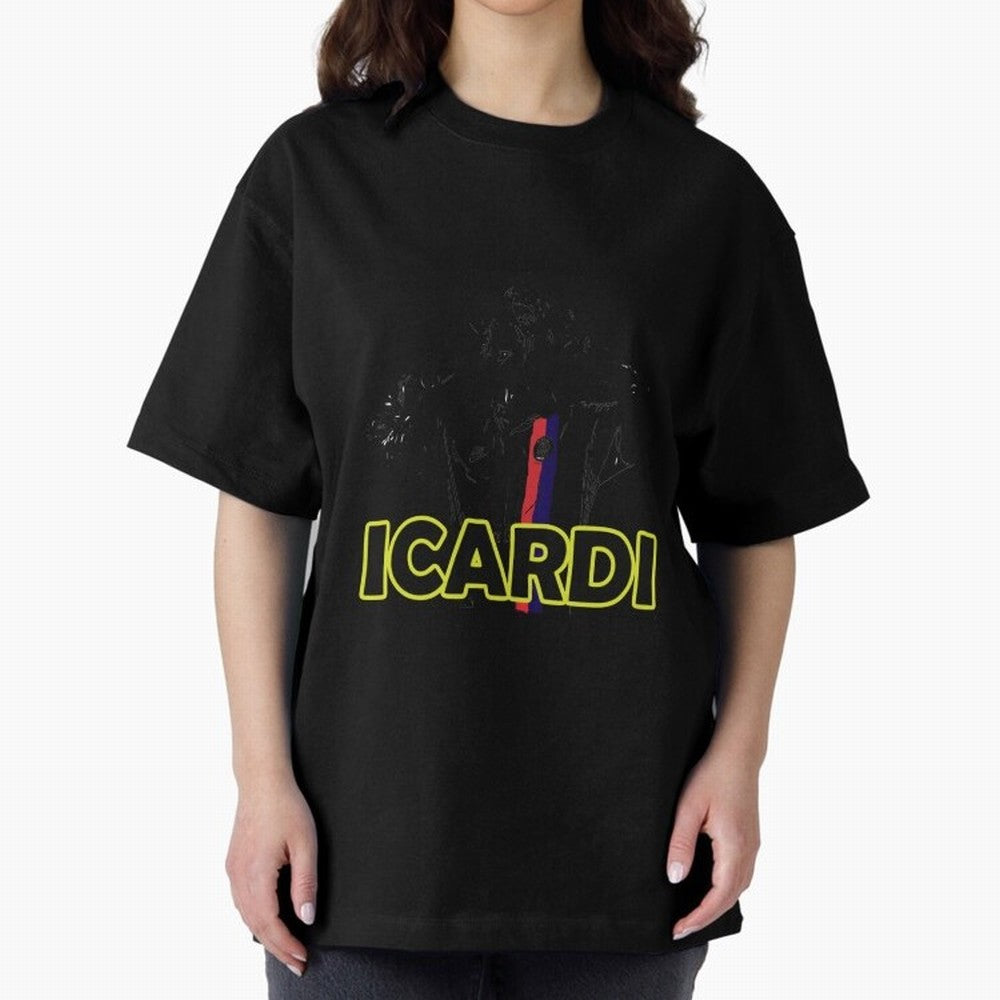 Icardi Essential T-Shirt Honor Football Greatness during FIFA World Cup 2026 Group Stage Driven by CR7, England and Germany Energy, Football Festival Excitement, Trophy Ambitions, Country Rivalries and Star Player Buzz; Great for Supporters Who