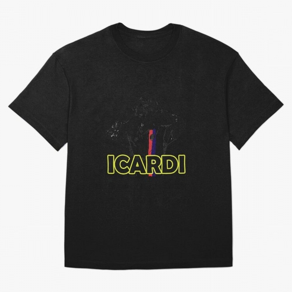 Icardi Essential T-Shirt Honor Football Greatness during FIFA World Cup 2026 Group Stage Driven by CR7, England and Germany Energy, Football Festival Excitement, Trophy Ambitions, Country Rivalries and Star Player Buzz; Great for Supporters Who