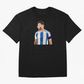 Messi em pintura digital Classic T-Shirt Represent Football Lovers during FIFA World Cup 2026 Group Stage Capturing Messi and Cristiano Ronaldo, Portugal, Spain and Germany Energy, Game Day Rituals, Football Legends, Country Pride and the Road to