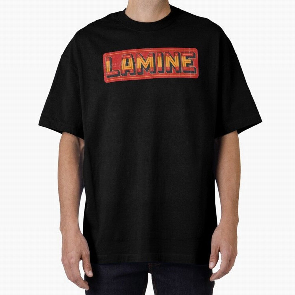 Lamine Football Oversized T-Shirt Bring Global Football Passion for FIFA World Cup 2026 Group Stage, Capturing Messi and Cristiano Ronaldo, Portugal, Spain and Germany, Supporter Pride, Iconic Celebrations, Legendary Names and Global Match Day