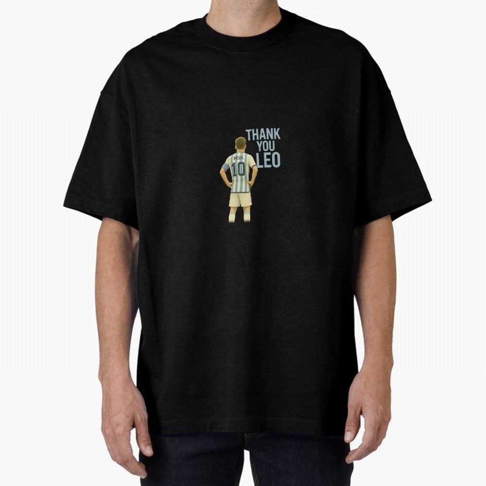 Thank You Leo ¨C Messi Farewell Tribute Essential T-Shirt Show Support during Global Football Passion for FIFA World Cup 2026 Group Stage, Driven by Messi, Neymar and Mbappe, Spain, Global Supporter Spirit, Legendary Goals, National Colors and