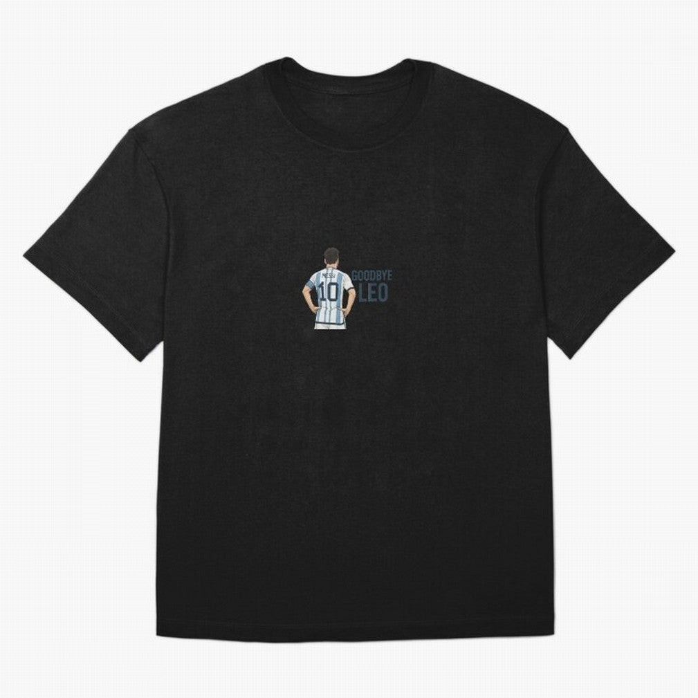 Goodbye Leo ¨C Messi Tribute Design Classic T-Shirt Step into Match Day Hype around FIFA World Cup 2026 Group Stage, CR7, Brazil, Portugal and Argentina, Soccer Culture, Superstar Moments, National Team Dreams and Competitive Fire; Perfect for