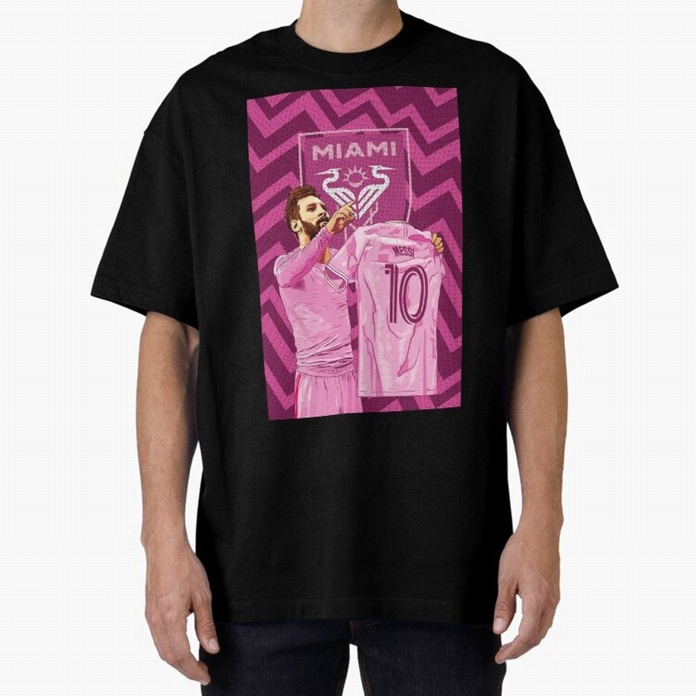 Messi in Inter Miami Classic T-Shirt Show Passion for the Stars of Global Football Passion for FIFA World Cup 2026 USA Canada Mexico, Celebrating Mbappe and Neymar, England, France and Netherlands, Football Passion, Legendary Performances, Festival
