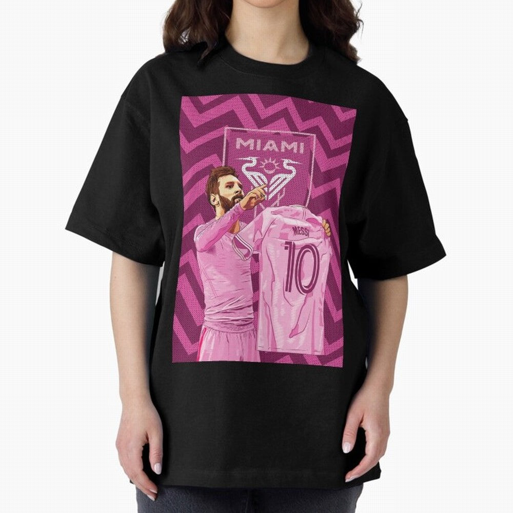 Messi in Inter Miami Classic T-Shirt Show Passion for the Stars of Global Football Passion for FIFA World Cup 2026 USA Canada Mexico, Celebrating Mbappe and Neymar, England, France and Netherlands, Football Passion, Legendary Performances, Festival