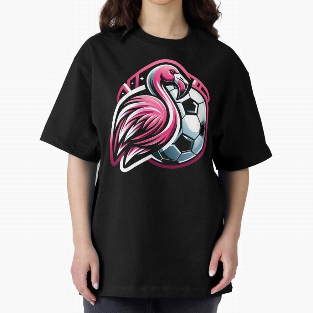 Flamingo & Soccer Fusion Classic T-Shirt Celebrate FIFA World Cup 2026 Group Stage for Fans of Messi and Cristiano Ronaldo and Argentina, France and Brazil, Bringing Global Supporter Spirit, Legendary Goals, National Colors and Tournament