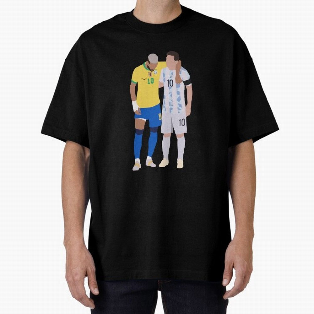 Messi and Neymar Copa America Friends Classic T-Shirt Make Your Look Match the FIFA World Cup 2026 USA Canada Mexico Journey through Messi Highlights, Portugal, Spain and Germany Pride, Football Festival Excitement, Trophy Ambitions, Country