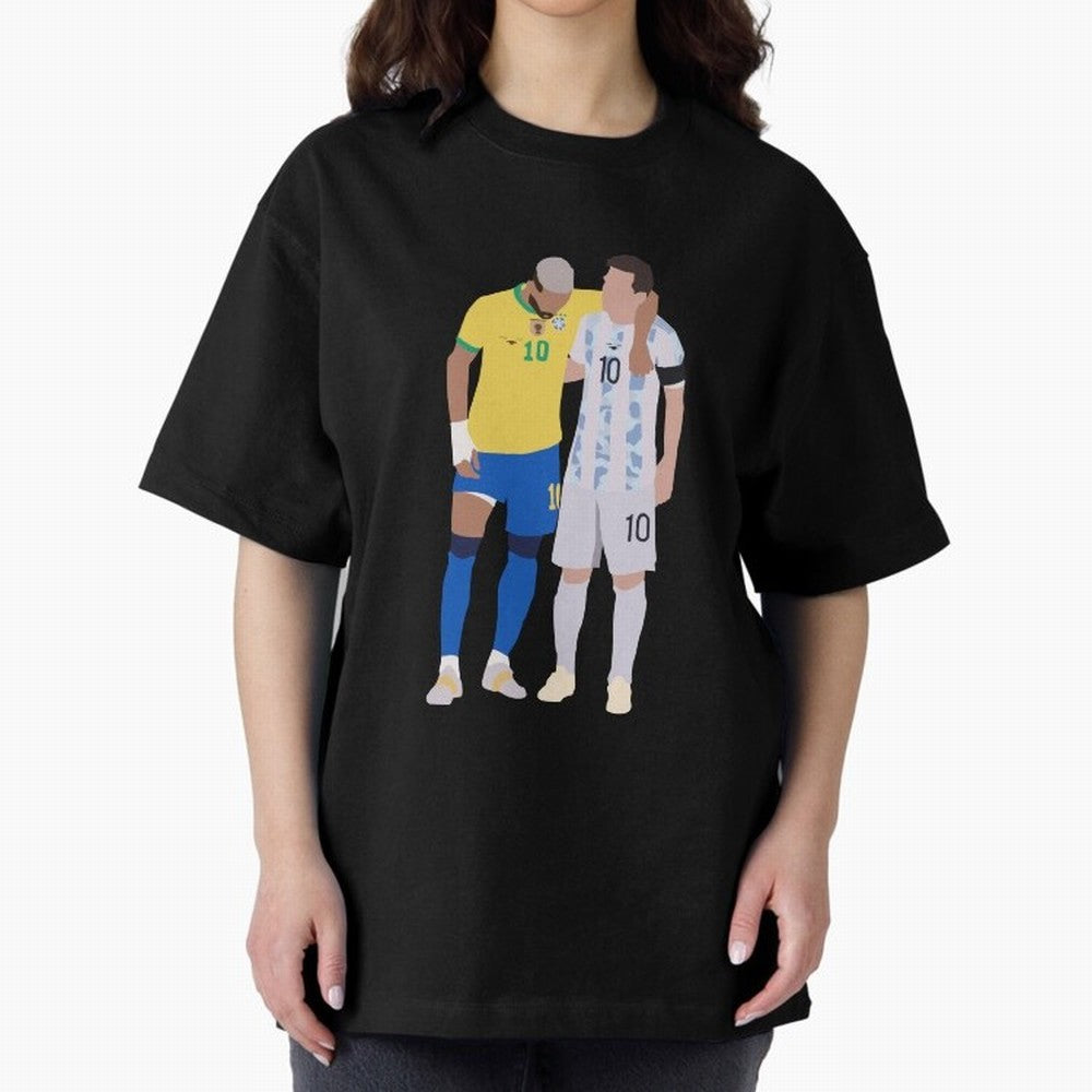 Messi and Neymar Copa America Friends Classic T-Shirt Make Your Look Match the FIFA World Cup 2026 USA Canada Mexico Journey through Messi Highlights, Portugal, Spain and Germany Pride, Football Festival Excitement, Trophy Ambitions, Country