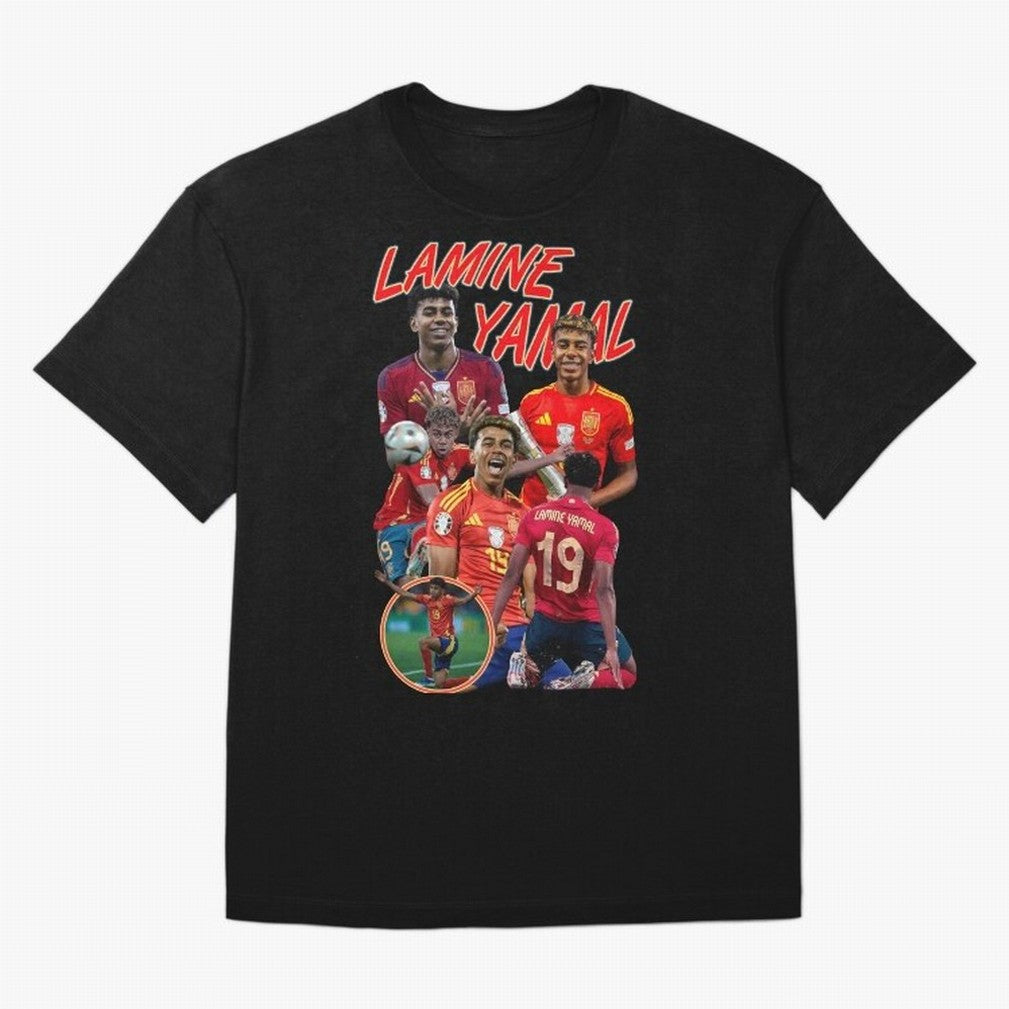 Lamine Yamal - Wonderkid Classic T-Shirt Honor the Beautiful Game during Match Day Hype around FIFA World Cup 2026 Group Stage, Messi and Cristiano Ronaldo, France and Portugal, Champion Mindset, Group Stage Buzz, Knockout Tension and Passionate