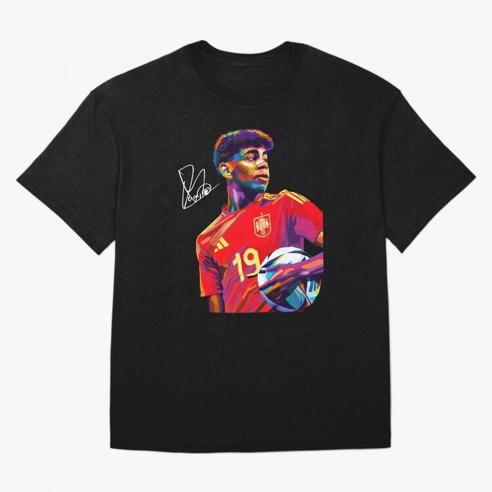 Lamine Yamal Wpap Art Classic T-Shirt Build FIFA World Cup 2026 USA Canada Mexico Spirit, Centered on Spain and Netherlands, Neymar, Football Festival Excitement, Trophy Ambitions, Country Rivalries and Star Player Buzz; Ideal for Football Dads,