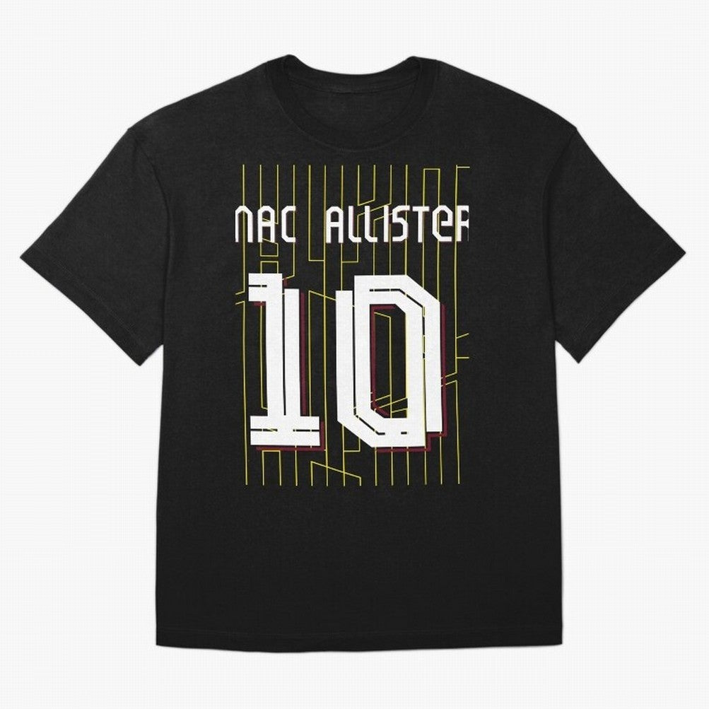 Alexis Mac Allister 10 Liverpool Home Jersey 24/25 Classic T-Shirt Feel International Energy from Global Football Passion for FIFA World Cup 2026 USA Canada Mexico, Made for Messi, Neymar and Mbappe, Argentina, Goal Celebration Energy, Supporter