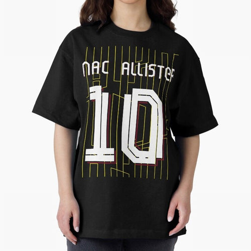 Alexis Mac Allister 10 Liverpool Home Jersey 24/25 Classic T-Shirt Feel International Energy from Global Football Passion for FIFA World Cup 2026 USA Canada Mexico, Made for Messi, Neymar and Mbappe, Argentina, Goal Celebration Energy, Supporter