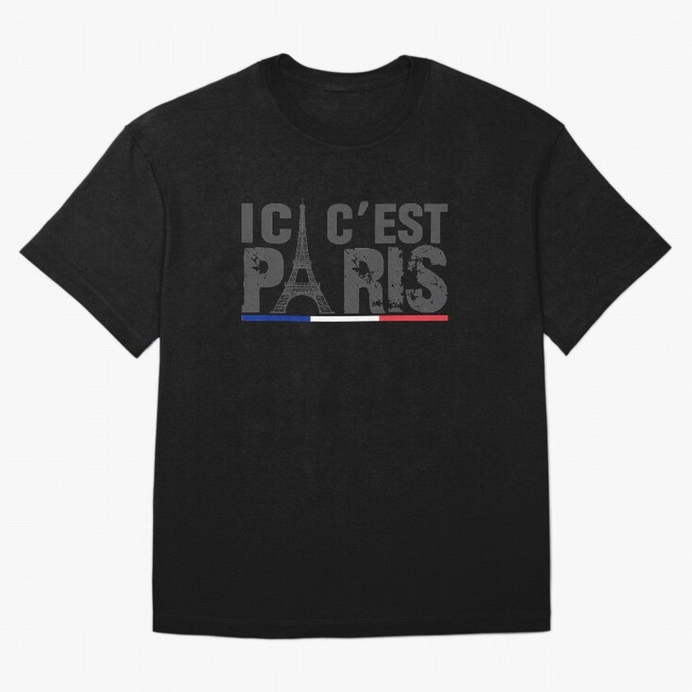 ici c'est paris Essential T-Shirt Make Every Match About Match Day Hype around FIFA World Cup 2026 USA Canada Mexico, Neymar, France, Supporter Pride, Iconic Celebrations, Legendary Names and Global Match Day Energy; Ideal for Passionate Fans Who