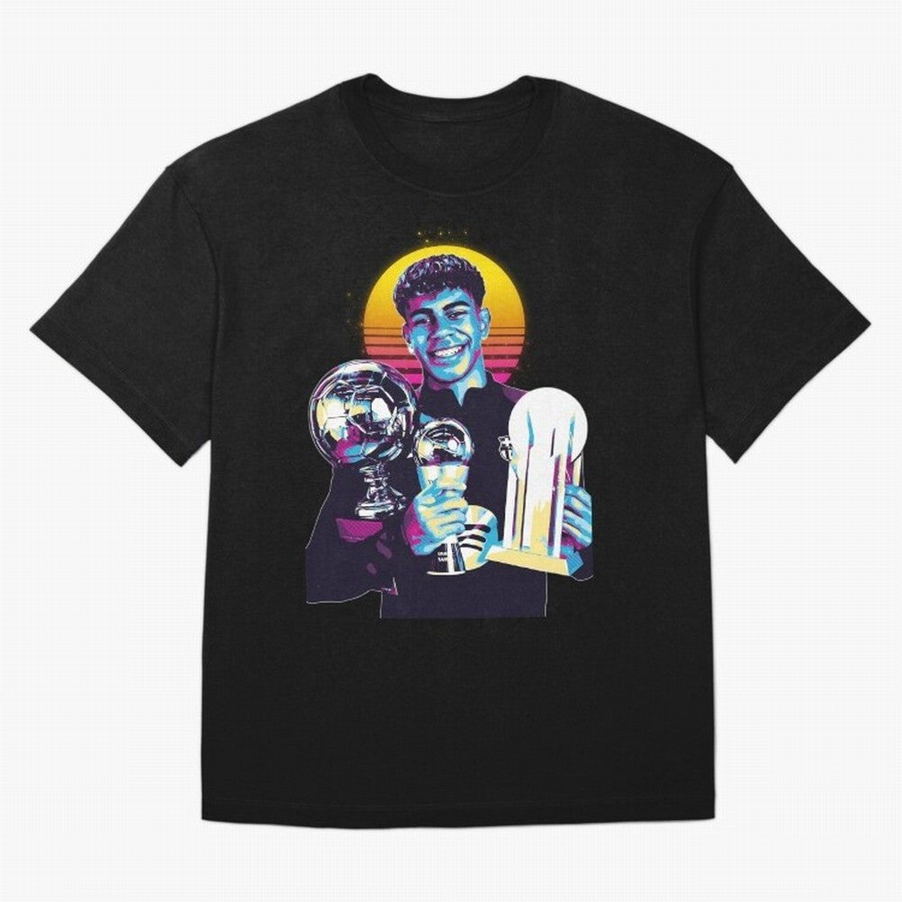 Lamine Yamal young player Classic T-Shirt Celebrate Every Goal in Match Day Hype around FIFA World Cup 2026 USA Canada Mexico, Neymar, Haaland and Cristiano Ronaldo, Argentina, Global Supporter Spirit, Legendary Goals, National Colors and