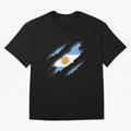 Argentina Tearing a New One Oversized T-Shirt Celebrate the Road through Global Football Passion for FIFA World Cup 2026 USA Canada Mexico, Centered on Neymar, France, Worldwide Fan Energy, Dramatic Goals, Stadium Lights and Championship