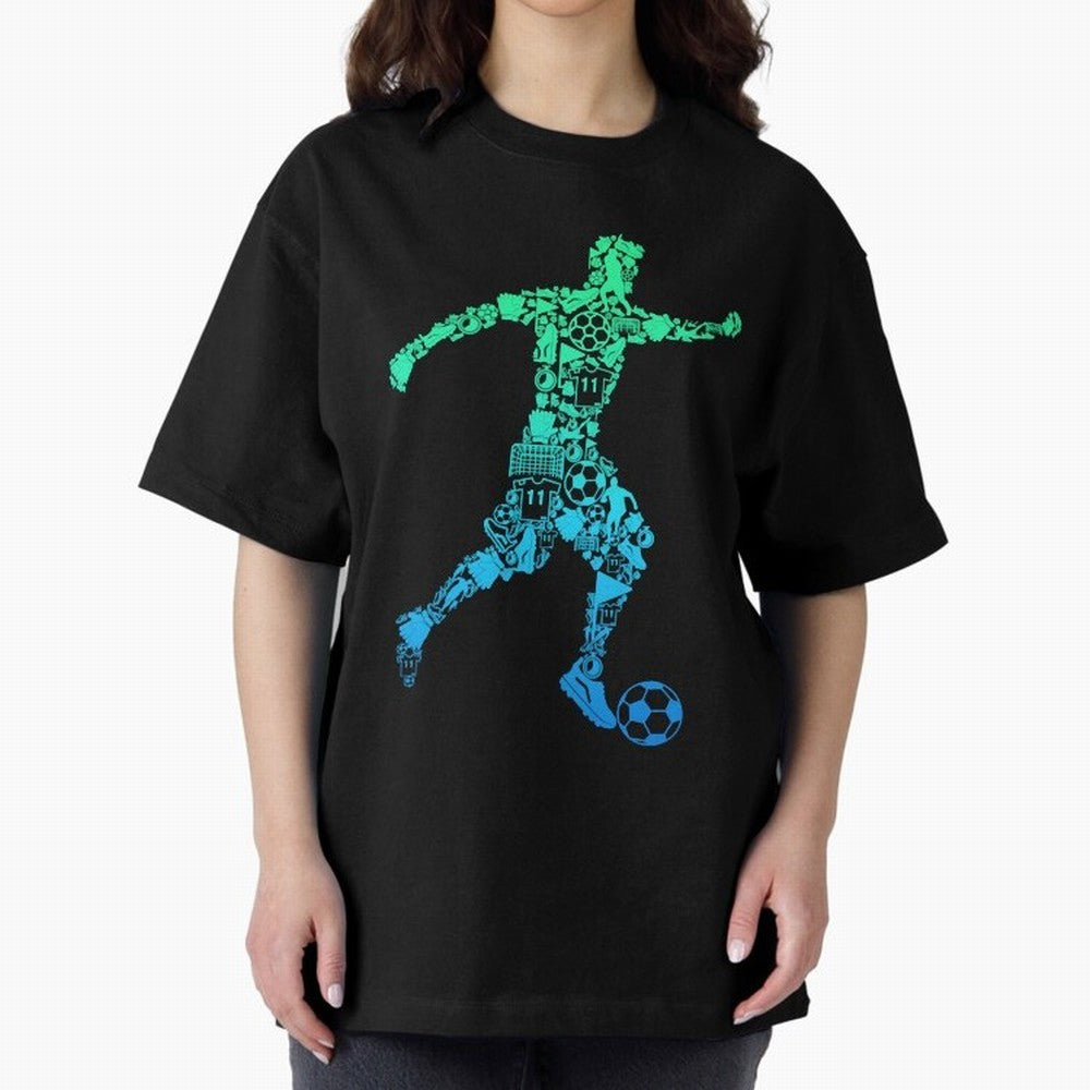 soccer soccer player boys kids Oversized T-Shirt Remember FIFA World Cup 2026 USA Canada Mexico Filled with Mbappe and Neymar, Spain and Netherlands Energy, Match Day Excitement, Supporter Culture, Golden Goals and Global Football Passion; Perfect