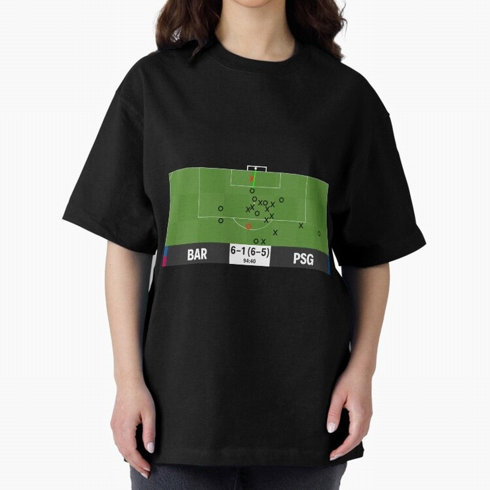 Barcelona vs Paris Saint-Germain 6-1 (6-5) @ 94:40 Goal by Sergi Roberto (La Remontada) Classic T-Shirt Enjoy FIFA World Cup 2026 Group Stage Spirit, Celebrating France, Cristiano Ronaldo, Haaland and CR7, Soccer Culture, Superstar Moments,