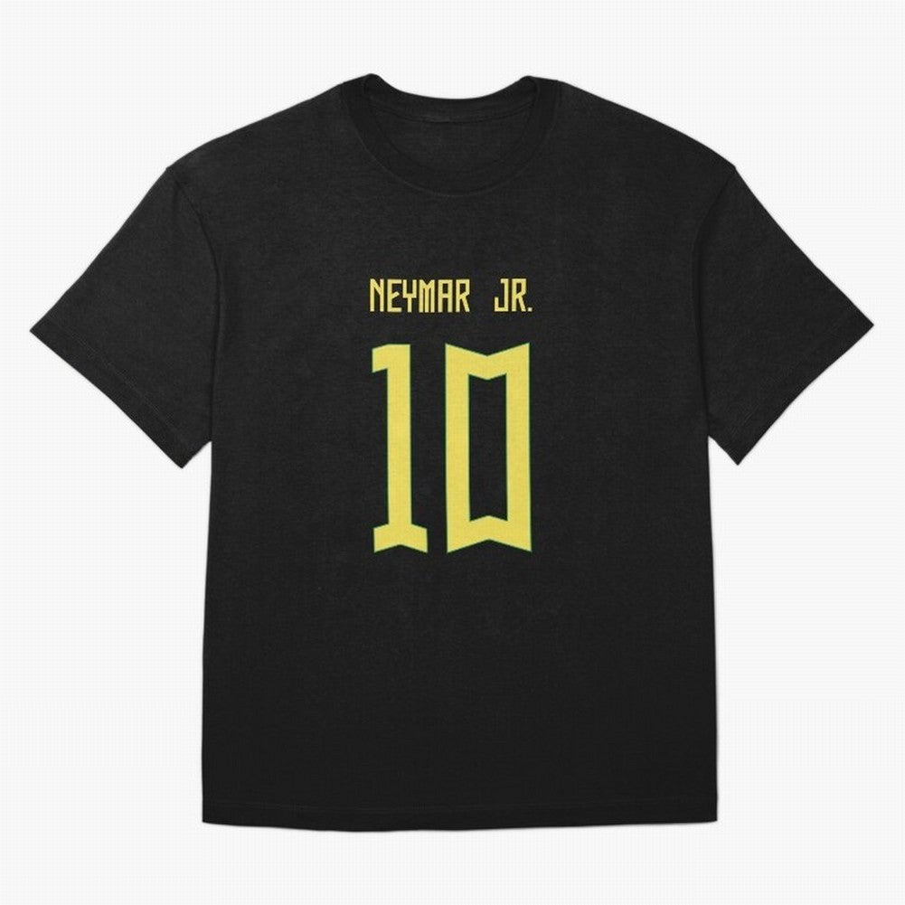 Neymar Jr Brazil Away Jersey 2023 Classic T-Shirt Enjoy the FIFA World Cup 2026 USA Canada Mexico Journey through Cristiano Ronaldo Highlights, England, France and Netherlands Pride, Classic Soccer Heritage, Championship Pressure, Fan Loyalty and