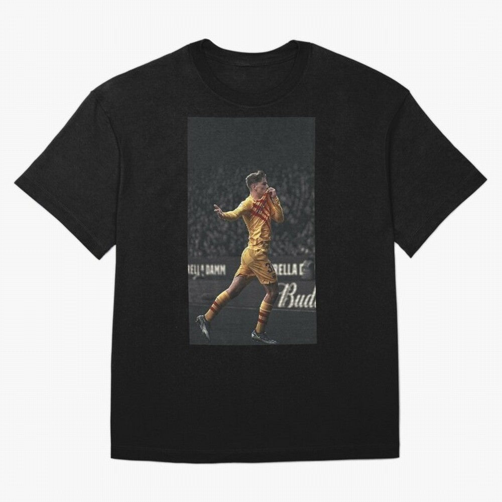 pablo gavi Classic T-Shirt Join Supporters Worldwide for FIFA World Cup 2026 Filled with Messi and Cristiano Ronaldo, England, France and Netherlands Energy, Retro Football Energy, Iconic Rivalries, Trophy Chase Drama and Stadium Atmosphere;