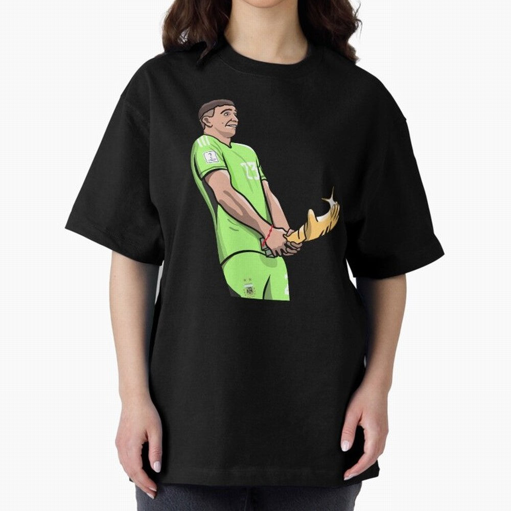 Emi Martinez the Savior Golden Glove Essential T-Shirt Bring FIFA World Cup 2026 Capturing Messi, CR7 and Mbappe, England Energy, Vintage Soccer Flavor, Modern Football Stars, National Flags and Final Night Emotion; Great for Supporters Who Love