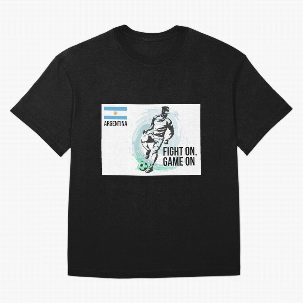 Argentinian Football Player Playing Football - Football Classic T-Shirt Keep Football History Alive during FIFA World Cup 2026 Capturing CR7, Spain and Netherlands Energy, Tournament Hype, Historic Matchups, Family Viewing Parties and Global Sports
