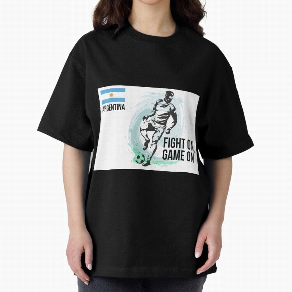 Argentinian Football Player Playing Football - Football Classic T-Shirt Keep Football History Alive during FIFA World Cup 2026 Capturing CR7, Spain and Netherlands Energy, Tournament Hype, Historic Matchups, Family Viewing Parties and Global Sports