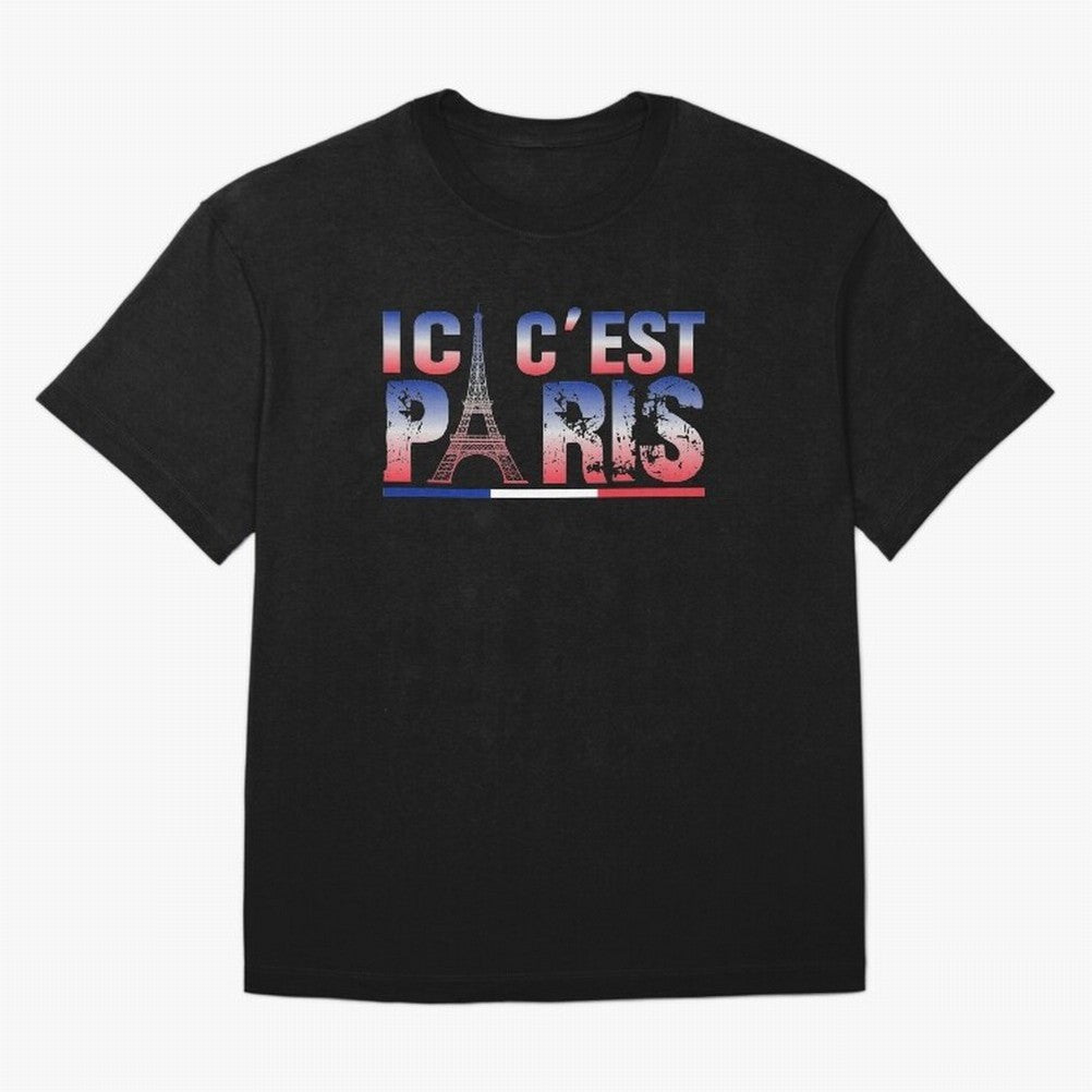 ici c'est paris Essential T-Shirt Celebrate the Next Chapter of FIFA World Cup 2026 USA Canada Mexico Centered on Haaland and Mbappe, England and Germany Energy, Worldwide Fan Energy, Dramatic Goals, Stadium Lights and Championship Celebrations;