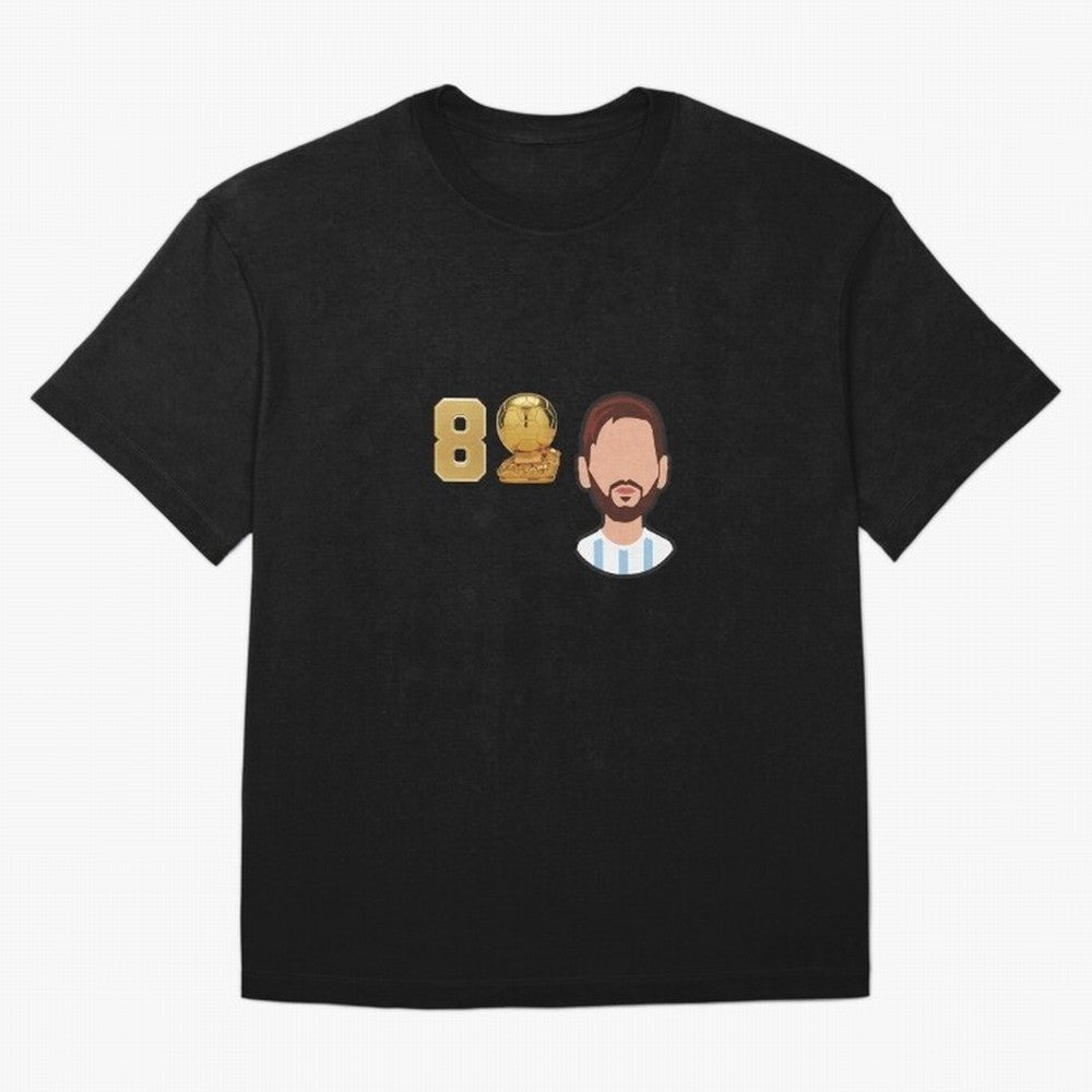 GOAT Legacy: Messi's 8 Ballon d'Or Victories, FCB, Leo Messi Classic T-Shirt Celebrate Rivalries and Pride in FIFA World Cup 2026 Group Stage for Fans of Messi and Cristiano Ronaldo and England, Bringing Global Supporter Spirit, Legendary Goals,