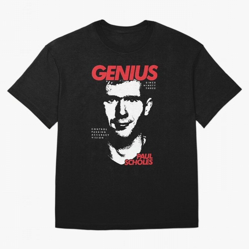 Paul Scholes - Manchester United Legend Oversized T-Shirt Celebrate the Road through FIFA World Cup 2026 Filled with Messi, France and Portugal Energy, Football Festival Excitement, Trophy Ambitions, Country Rivalries and Star Player Buzz; Ideal