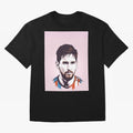 Messi Pop Art Graphic T-Shirt Enjoy the Biggest Football Party of Match Day Hype around FIFA World Cup 2026 USA Canada Mexico, Neymar, Haaland and Cristiano Ronaldo, England, France and Netherlands, Classic Soccer Heritage, Championship Pressure,