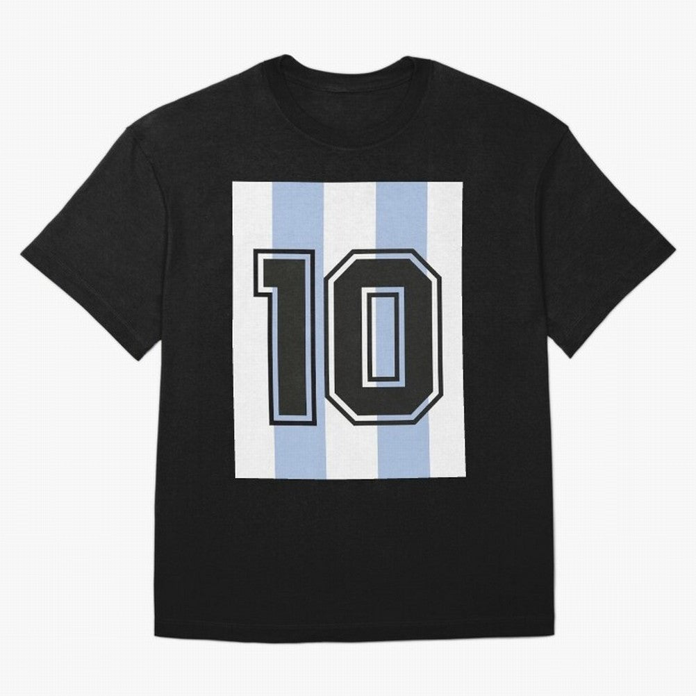 number 10 Messi Premium T-Shirt Honor Football Greatness during Match Day Hype around FIFA World Cup 2026, Mbappe, Portugal, Spain and Germany, Soccer Culture, Superstar Moments, National Team Dreams and Competitive Fire; Created for Match Day