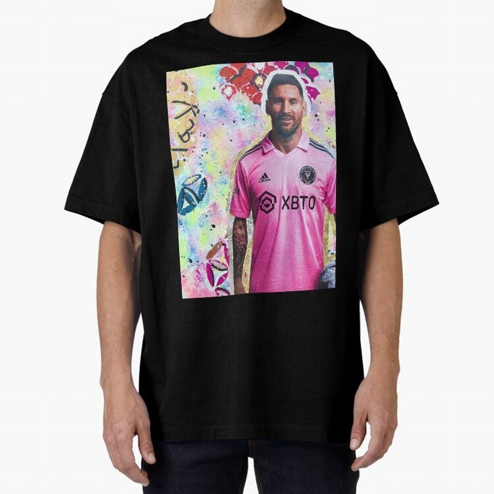 messi Graphic T-Shirt Show Match Day Excitement for FIFA World Cup 2026 Centered on Messi and Cristiano Ronaldo, France and Portugal Energy, Sports Nostalgia, International Competition, Famous Players and Unforgettable Victories; Perfect for