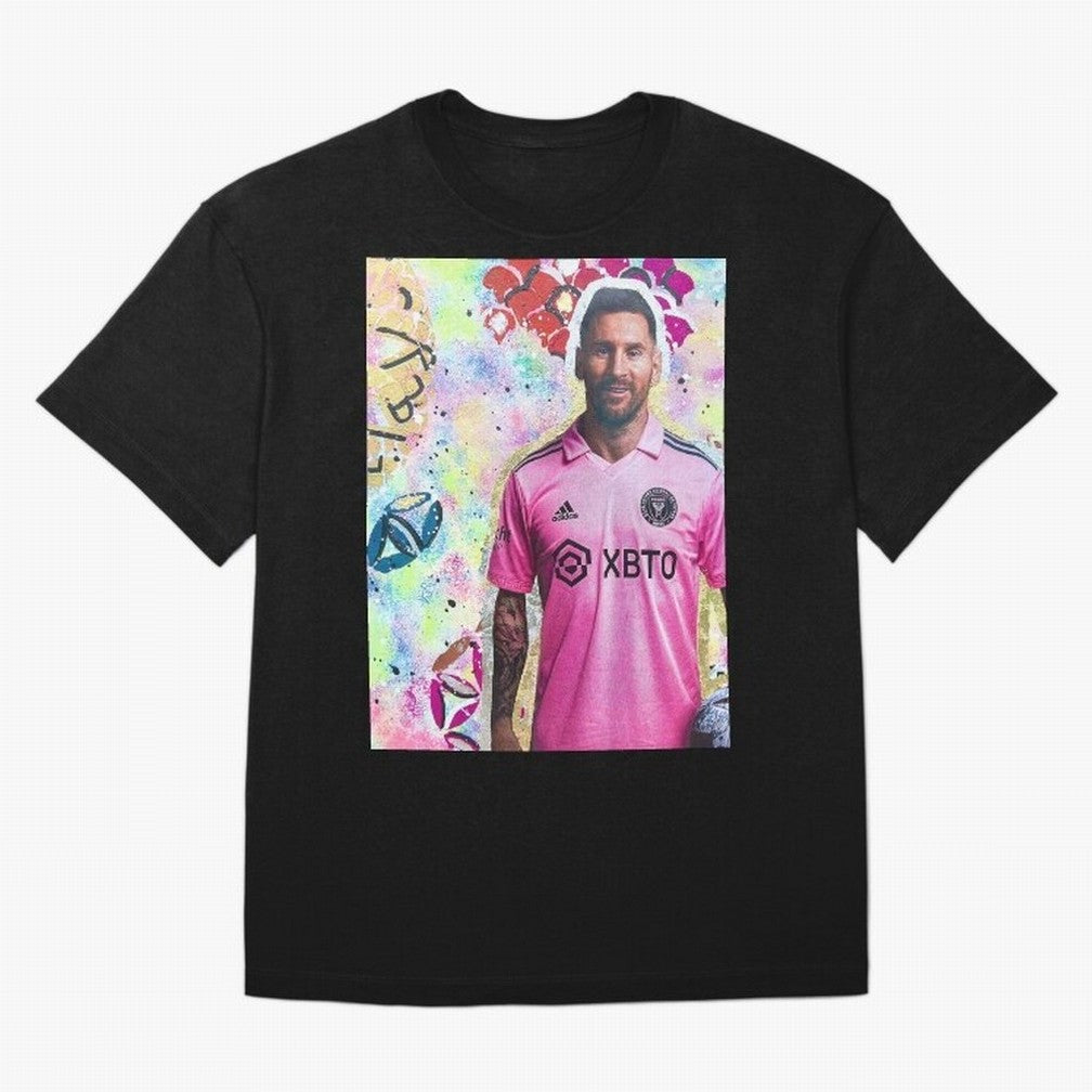 messi Graphic T-Shirt Show Match Day Excitement for FIFA World Cup 2026 Centered on Messi and Cristiano Ronaldo, France and Portugal Energy, Sports Nostalgia, International Competition, Famous Players and Unforgettable Victories; Perfect for