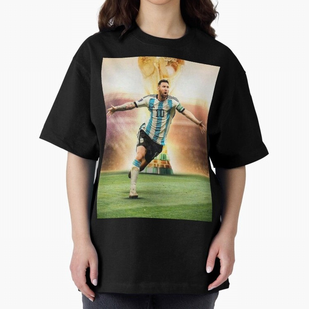 Messi Graphic T-Shirt Experience the Global Stage of Match Day Hype around FIFA World Cup 2026, Cristiano Ronaldo, Portugal, Spain and Germany, Supporter Pride, Iconic Celebrations, Legendary Names and Global Match Day Energy; Built for Supporters