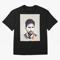 MESSI POP ART Graphic T-Shirt Support Your Favorite Stars during FIFA World Cup 2026 USA Canada Mexico for Fans of Messi and England, France and Netherlands, Bringing Football Festival Excitement, Trophy Ambitions, Country Rivalries and Star Player