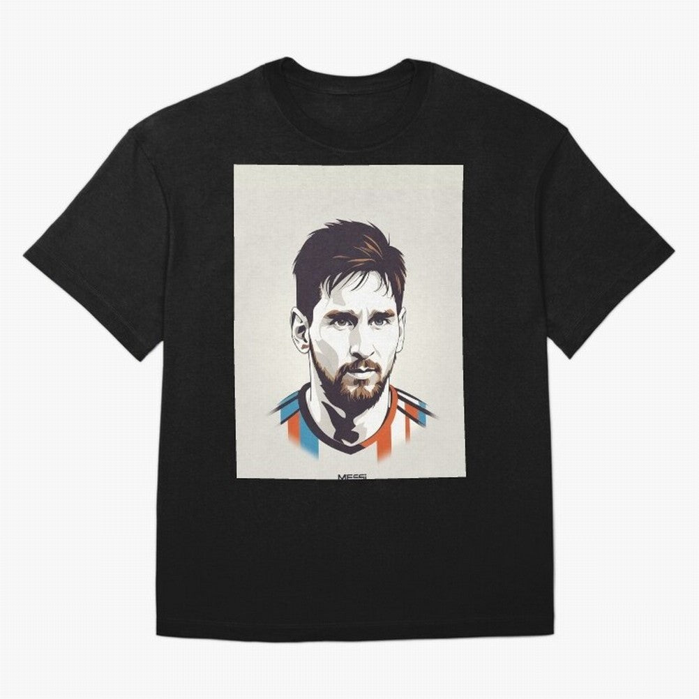 MESSI POP ART Graphic T-Shirt Support Your Favorite Stars during FIFA World Cup 2026 USA Canada Mexico for Fans of Messi and England, France and Netherlands, Bringing Football Festival Excitement, Trophy Ambitions, Country Rivalries and Star Player